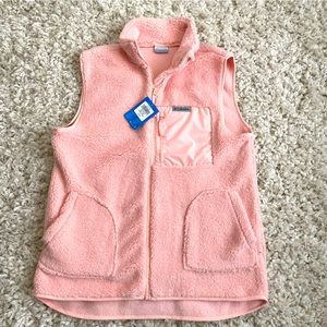 NWT Columbia Fleece Zip up Vest